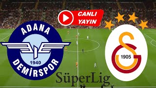 GALATASARAY ADANA DEMİRSPOR MAÇI CANLI İZLE [upl. by Ayiotal207]