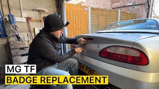 Rear Badge Replacement in full [upl. by Rae]