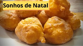 Sonhos Gigantes de Natal Receita Portuguesa [upl. by Nagiem]