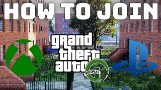 How To Join A GTA 5 Roleplay Server For Xbox PS4 amp Ps5 [upl. by Athiste445]