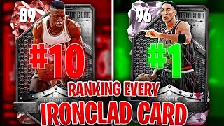 RANKING EVERY IRONCLAD CARD FROM WORST TO BEST IN NBA 2K25 MyTEAM [upl. by Ahsytal743]