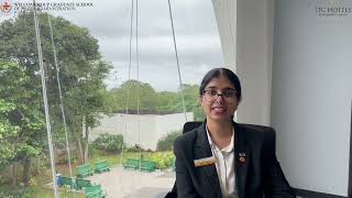 Shruti Purandare  final year student of BA Culinary Arts and trainee at Taj [upl. by Damicke]