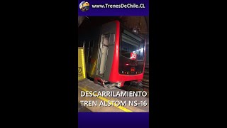 Descarrilamiento de tren ALSTOM NS16 😮 [upl. by Ennyleuqcaj]