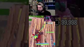 Ninjas 100000th Fortnite Kill [upl. by Darra623]