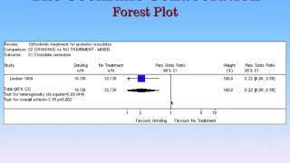 Systematic Reviews Part 2 Forest Plots [upl. by Natsreik]