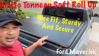 Kikito Soft Roll Up Tonneau Cover For 51 My Ford Maverick Easy Install no drilling [upl. by Lind]