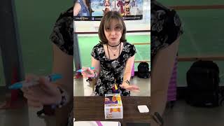 LIZZIE FREEMAN SIGNS THE FIRST Digimon Patamon Funko POP  EVER [upl. by Tollmann]