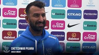 CHETESHWAR PUJARA IS BACK [upl. by Einal]