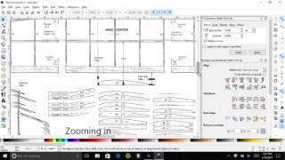 Inkscape Import PDF Plan and set Layers [upl. by Cusick]