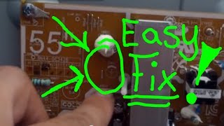 EASY How to Fix Samsung LCD TV Flashing Flickering Screen [upl. by Jaylene955]