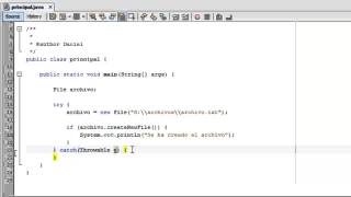 Curso Java 26 Como crear un archivo de texto en Java NetBeans [upl. by Ury]