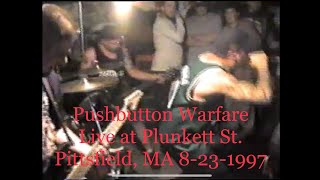 Pushbutton Warfare at Plunkett Street aka Pete Whites Basement 8231997 [upl. by Atalanta]