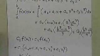 Chapter 0705 Lesson Gauss Quadrature Rule Two Point Rule [upl. by Qiratla]