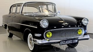 Opel Olympia Rekord P1 1959  VIDEO  wwwERclassicscom [upl. by Thier]