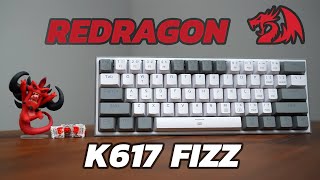 REDRAGON K617 FIZZ REVIEW  THE BEST PRICED 60 KEYBOARD FOR YOUR MONEY [upl. by Arrek879]