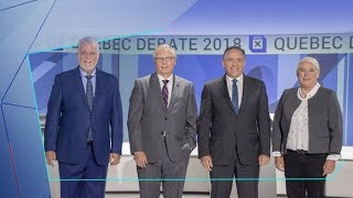 Débat en anglais  une première au Québec [upl. by Nivad]