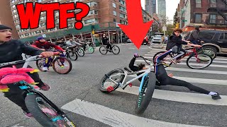 TAKING OVER MANHATTAN ON BIKES [upl. by Vine]