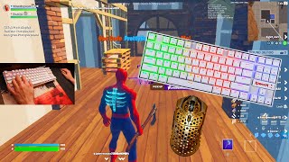 Redragon K552 ASMR Chill🤩Satisfying Gameplay Keyboard Fortnite 390 FPS Smooth 4K [upl. by Tap]