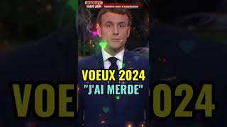 2024 Voeux du président Emmanuel Macron  quotJai merdé quot  gilets jaunes trans inégalités etc [upl. by Myers]