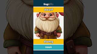 🇬🇧🇳🇱 dwarf  dwerg  vocabulary builder  learn English  laten we Engels leren [upl. by Saretta]