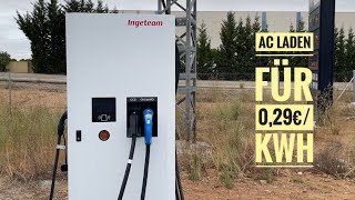 AC laden für 029€ pro kWh Tipps zu Ladekarten für EAutos  Immer die besten Angebote zum Laden [upl. by Kannan]