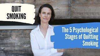 QUIT SMOKING TIMELINE The 5 Psychological Stages of Quitting Smoking [upl. by Anilrahc988]