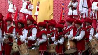 FESTA DEL RENAIXEMENT DE TORTOSA  Abanderats a les festes del Renaixement [upl. by Nymassej227]