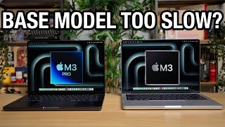 M3 MacBook Pro VS M3 PRO [upl. by Taran]