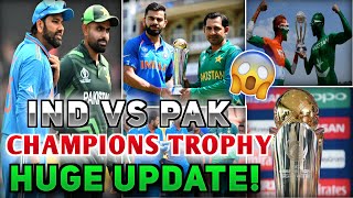 IND vs PAK Champions Trophy 2025 News 🥱 India Vs Pakistan CT 2025 Cricket News Facts [upl. by Sirromad530]