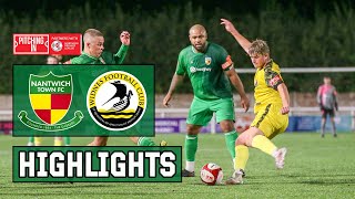 HIGHLIGHTS  Nantwich Town 22 Widnes FC  PitchingIn NPL West  10924 [upl. by Rebah]