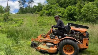 I LOVE MOWING “DANGEROUS MOUNTAIN SLOPES” on the Scag Turf Tiger 2 [upl. by Trudnak]