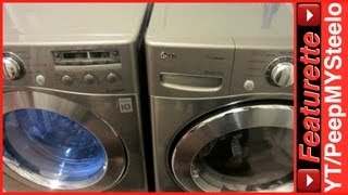 Best LG Washing Machines on Sale in Top Rated Washer amp Dryer Combo Front Load Machine Pair Cheap [upl. by Sorci]