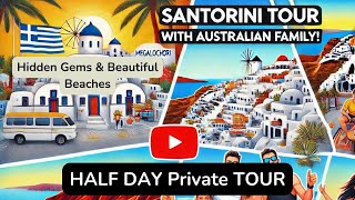 ULTIMATE Island TOUR Exploring SANTORINI with an AUSSIE Family [upl. by Inkster]