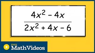 Simplify a Rational Expression and label restricted values [upl. by Eilloh]