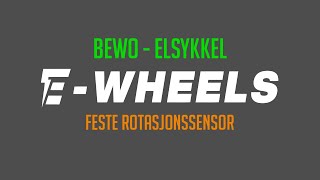 EWheels  Hvordan enkelt feste en rotasjonssensor som har løsnet  MoMAs elsykkel Bewo motor [upl. by Safir]