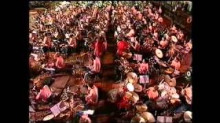 1000 drummers amp The Golden Earring  Radar Love 591992Rotterdam [upl. by Lorin928]