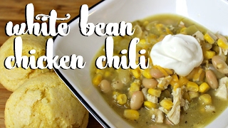 White bean chicken chili perfect for game day [upl. by Gratianna968]