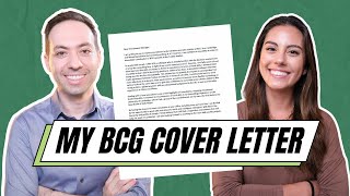 This Cover Letter Got Me Into BCG  Reviewing Its Strengths amp Weaknesses [upl. by Geiger982]