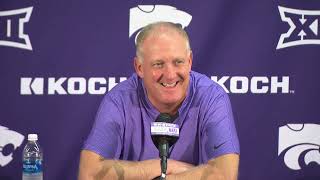 Kansas State HC Chris Klieman  Week 4 Press Conference BYU [upl. by Assyn]