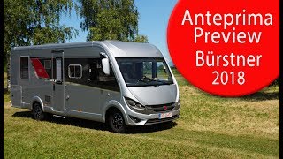 Anteprime Camper 2018 Bürstner  Motorhome Preview 2018 Bürstner [upl. by Olumor]