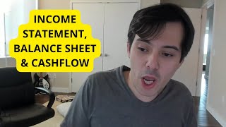 Martin Shkreli Goes Through Income Statement Balance Sheet amp Cashflow Finance Lesson [upl. by Witte]