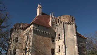 Château de lHerm  la renaissance du château de Jacquou le Croquant [upl. by Haugen]