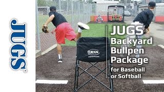 Backyard Bullpen Package  JUGS Sports [upl. by Nilrac]