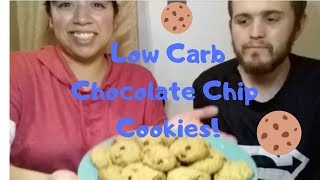 Low Carb Chocolate Chip Cookies [upl. by Ycniuq]