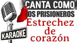 Los Prisioneros  Estrechez de Corazón con letra karaoke [upl. by Subocaj]