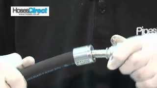 How to Make a Hydraulic Hose [upl. by Ineslta498]