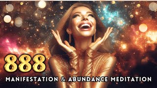 Dream Big ❗️888 Hz Guided Meditation for Manifesting a DESIRED Reality [upl. by Aziza]