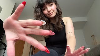 ASMR  FAST Build Up Tapping ON THE FLOOR Camera TAPPING and SCRATCHING Fabric Scratching Lofi [upl. by Tillo180]