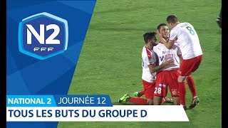 12ème journée  National 2D  Tous les buts [upl. by Laurentium45]