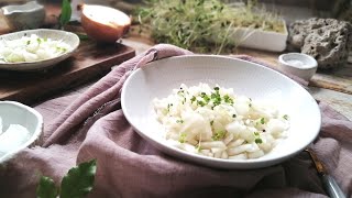 Pear Salad with Microgreens easy and Refreshing [upl. by Agnesse833]